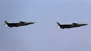 Footage: China's fifth-generation stealth fighter J20 makes debut at Zhuhai Airshow