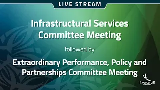 Infrastructural Services Committee Meeting + Extraordinary PPP Committee Meeting – 7 December 2021