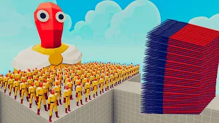 100x SAITAMA +1x GIANT vs 1x EVERY GOD   Totally Accurate Battle Simulator TABS