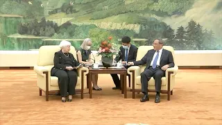 Chinese Premier Li Qiang meets U.S. Treasury Secretary Janet Yellen