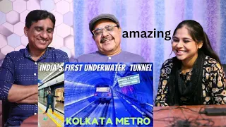 Pak Reacts to India’s First Underwater Tunnel Metro CAB RIDE Kolkata |Howrah to Esplanade |First Day