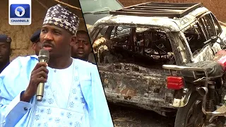 Sokoto Governor Visits Community Attacked By Bandits