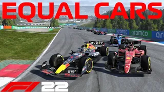 WHAT IF F1 HAD EQUAL CARS? (An F1 22 Game Experiment)