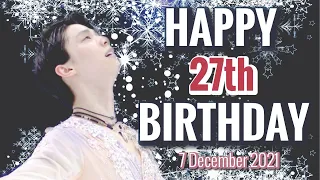 [MAD]Yuzuru Hanyu Happy 27th Birthday 羽生結弦 27歳 誕生日/熊木杏里《一番時間をかけた動画。前半インタ、後半は曲。これが羽生選手だと思いました》