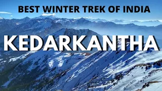 Witnessing the best sunrise of my life | Kedarkantha Winter Trek 2023 | Episode 3
