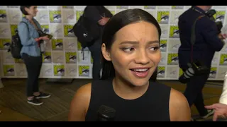 Terminator: Dark Fate: Natalia Reyes Comic-Con 2019 Interview | ScreenSlam