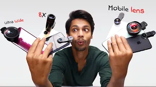 I Tested 6 Smartphone Lens Starting ₹200 Only | Wow😲