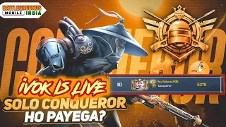 SOLO CONQUEROR RANK PUSH LIVE | iVOK IS LIVE