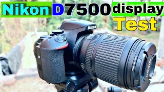 Nikon d7500 display rotate karta hai ya nahi | Nikon d7500 display rotation vedio