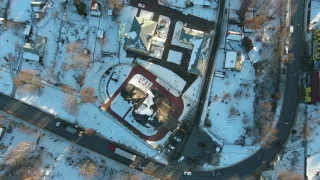 АЭРОСЪЁМКА 🚁 ЗИМА В ЧЕХОВЕ / AERIAL FOOTAGE. WINTER IN CHEKHOV