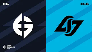 EG vs CLG | Week 8 | LCS Summer Split | Evil Geniuses vs Counter Logic Gaming (2021)