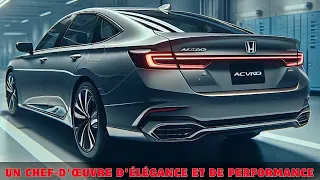 Découvrez la Nouvelle Honda Accord 2024