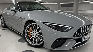 2023 Mercedes-AMG SL63 V8 +SOUND! You Cannot HATE This AMG! Interior Exterior Review