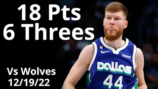 Davis Bertans 18 Pts 6 Threes vs Timberwolves Highlights