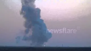 Antares rocket explosion