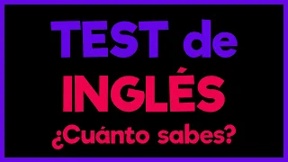 TEST de INGLÉS 📝😉 Palabras comunes 🟢🔴🟡 prueba tu inglés