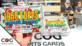 1958 Topps Baseball Cards Box Break - $5 Challenge