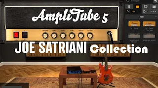 AMPLITUBE 5 - JOE SATRIANI COLLECTION - THE MOST POWERFUL AMP SIM I'VE EVER PLAYED!