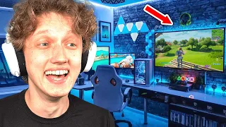 REACTING to the BEST Fortnite Gaming Setups...