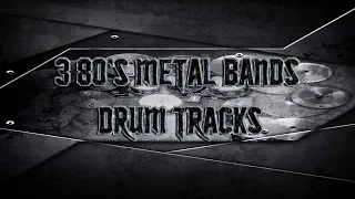 3 80's Metal Bands Drum Tracks | Preset 2.0 (HQ,HD)