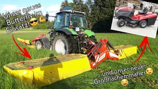 FarmVlog #70 | Der 2. Schnitt mit dem neuen Butterfly! | Moareida Agrar