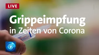 Grippeimpfung in Zeiten von Corona – Pressekonferenz mit Jens Spahn (CDU) und Lothar Wieler (RKI)