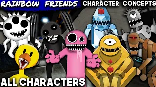 What Needs To Be In Rainbow Friends | All Characters | Roblox | Character Concepts