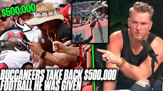 Fan Gives Back $500,000 Ball From Tom Brady's 600th TD?! | Pat McAfee Reacts