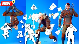 Geralt of Rivia (Witcher) doing Built-In Emotes Fortnite #1