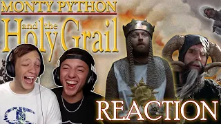 Monty Python and the Holy Grail (1975) Is *RIGHT* Up Our Alley MOVIE REACTION! FIRST TIME WATCHING!
