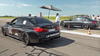 1138HP BMW M5 F90 LA Performance vs 1000HP GAD Motors Mercedes-AMG E63S 4Matic+