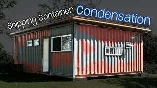 How to avoid CONDENSATION on a Shipping Container - Living Tiny Project Ep. 033
