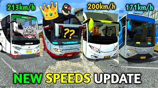 🚚NEW SPEEDS UPDATE!! Bus Simulator Indonesia by Maleo New Update 4.0.4 🏕 | Bus Gameplay