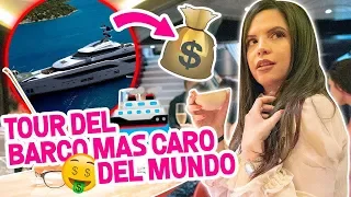 TOUR DEL BARCO MÁS CARO EN MIAMI | $200 MILLONES DE DÓLARES | EL MUNDO DE CAMILA