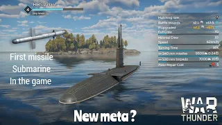 HMS Valiant first missile equipped nuclear engine submarine in War Thunder Mobile