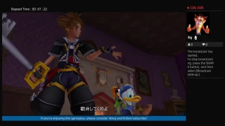 See Me Play - Kingdom Hearts HD 2.5 on PS4! Part 2 (Beast's Castle, 1st Visit)