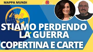 Stiamo perdendo la guerra. La copertina e le carte di Laura Canali