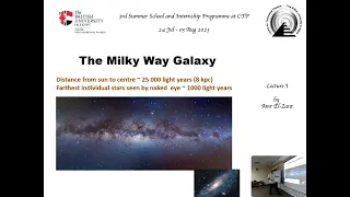 3rdSSIP El-Zant's Lecture I: "Physical Cosmology and Galaxies: Background Evolution".