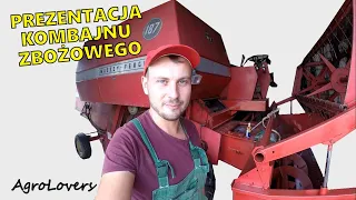 PREZENTACJA KOMBAJNU ZBOŻOWEGO MASSEY FERGUSON 187| AgroLovers | #Vlog26