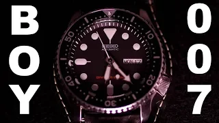 セイコーダイバーSKX007　ブラックボーイのラバーベルト交換は超絶難しかった　腕時計ベルト交換の小技あり