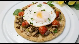 Incredible! Quick breakfast ready in a few minutes! Easy and delicious healthy tortilla recipe!