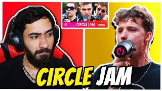 Pro Beatboxer Reacts - 🇯🇵 GBB23 CIRCLE JAM @helium_beatbox @TarasStanin and more! REACTION/ANALYSIS