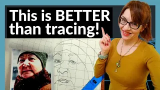 How To Grid A Picture To Draw (Why it's BETTER than tracing!)