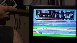 Track & Field / Hyper Olympic NES Button Mashing Secret Technique