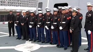 USS New York crew counts down to NYC Veterans Day Parade