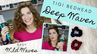 Bed Head WAVE ARTIST Deep Waver - HAIRSTYLIST REVIEW AND TUTORIAL 2020 | Get Easy  Waves!