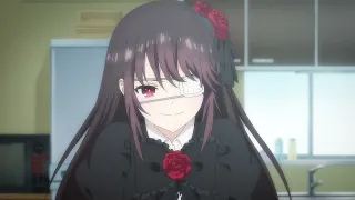 Shido calls Kurumi "my honey" and will steal her kiss! | DATE A LIVE V