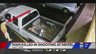 Man killed in shooting at motel