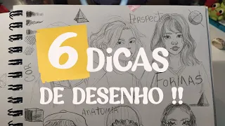 6 DICAS DE COMO MELHORAR NO DESENHO!!  || Theo Valentti