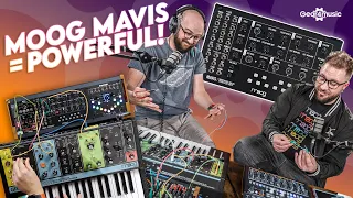 Moog Mavis makes Grandmother howl! Expand your semi modular synth | Gear4music Synths & Tech